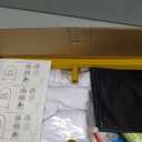 7.2FT Arch Backdrop Stand and Cover Set, Metal Arch Stand with White Cover Stretchy Backdrop, Balloon Boxes with Letters Tying Tool for Wedding Baby Shower Gender Reveal Birthday Party Decorations