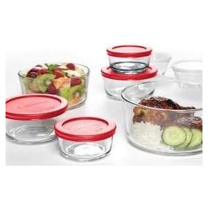Glass Food Storage 16pc