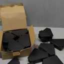 16Pcs Mouse Bait Station with Keys for Indoor Use Mice Bait Stations for Rodents, Reusable Mice Poisoning Outdoor Rat Bait Blocks, Friendly for Children & Pets (Black)