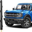 BASIKER Short Antenna Compatible with Ford Bronco 2019 2020 2021 2022 2023 2024 2025, Bronco Antenna Replacement,7 Inch Ford Bronco Accessories Car Radio Antenna Mast Screw
