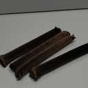 Heatless Hair Curler Velvet, Heatless Curls Overnight Hair Curlers to Sleep in, Overnight Rods Heatless Curls for Short Long Hair All Hair Types Styling Tools-4PCS Brown