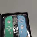 eXtremeRate DIY Replacement Shell Buttons for Nintendo Switch & Switch OLED, Mint Green & Heaven Blue Custom Housing Case with Full Set Button for Joycon Controller [Only The Shell, NOT The Joycon]