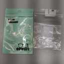 OPUGIT Eyeglass Nose Pads 5 Pairs Push in Soft Silicone Replacement Rectangle Push Slide Slip in Silicone Nosepads for Eye Glasses Eyeglasses Sunglasses, Clear,S size