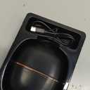 Mini Hair Straightener, Rechargeable Wireless Portable Hair Straightener Brush, 3-Speed Temperature Control, Mini Hair Straightener for Women, Idea for Home Travel (Black)