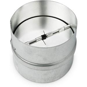 neverest RK 6" Professional Backdraft Shutter Damper Connector Duct Fits Only with Metal Ducts