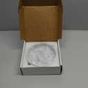 6.7" Decorative Bowl - Natural Marble Key Bowl & Centerpiece (White & Grey)