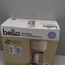BELLA VersaBrew 2-in1 Coffee Maker, K-Cup compatible, Brew 3 Sizes Carafes & Single Serve Cups, Dishwasher Safe Reusable Filter & Filter Holder, Iced Coffee Function, 60oz Tank, Oatmilk