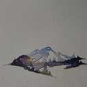 Blulu Mountain Wall Art Decor Metal Mountain Art 15.75 Inch Small Nature Forest Wall Decor Rustic Summit Accent Decoration for Bedroom Garden Home Living Room Outdoor Office