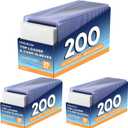 600 Card Sleeves Top Loaders for Cards, 3" x 4" Hard Plastic Toploaders, Baseball Card Protectors, Trading Card Holder for Football Sports Cards (300 Toploaders + 300 Penny Sleeves)