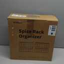 KitHero Magnetic Spice Rack with 24 Jars, 216 Labels, 1 Steel Funnel for RefrigeratorMicrowave Oven - Full Set of Spice Organizer