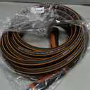 Giraffe Tools Garden Hose 5/8", Water Hose Heavy Duty, Flexible, Lightweight Hybrid Hose with Swivel Handle, 25ft Male to Female Fittings, Burst 600 PSI