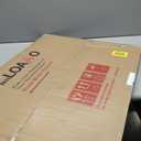 LOAAO Black Metal Framed Bathroom Mirror for Wall, 22X30 Inch Rounded Rectangle Mirror, Matte Black Bathroom Vanity Mirror Farmhouse, Anti-Rust, Hangs Horizontally or Vertically