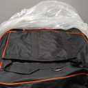 Expandable Large Capacity Travel Bag Oxford Cloth Duffel Bag with Wheels Lightweight Waterproof Travel Foldable Suitcase(Black)