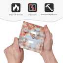 Decorative Switch Plate Covers Orange Pink Ombre Floral Butterfly Lake Water Reflection 2 Gang Wall Plate Double Toggle Light Switch Cover Plate Electric Dual Device Electrical Faceplate (2-Gang Toggle / 5 x 4.9 IN)