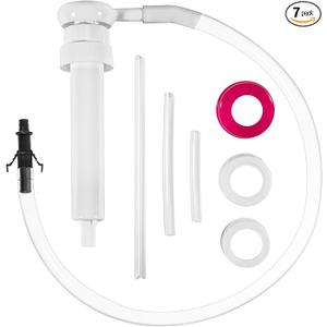 30cc Hand Oil Transfer Pump Fluid Pump for Gallon Bottles and Wide-Mouth Quart Bottles - Transfers Gear Oil, Transmission Fluid, Differential Fluid, and Antifreeze