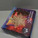 DG-Direct Christmas Tree Topper Lighted with Golden Snowflake Projector, Led Rotating Magic Snowflake, 3D Hollow Glitter Lighted Gold Snow Tree Topper for Christmas Tree Decorations