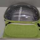 Cawypety Cat Backpack Carrier, Breathable Cat Carrier Large Space Bubble Pet Backpack for Kitty Small Dog up to 15lbs, Transparent & Foldable Pet Carrier for Travel Hiking (Green)