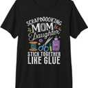 scrapbooking mom and daughter stick together like glue quote Premium T-Shirt, Pack of 2, size L and XL