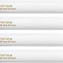 F20T12/CW 20 Watt Light Bulb Cool White, 24 Inch T12 Fluorescent Tube 20W Compatible with Philips Sylvania GE Light Fixture G13 Cap 4 Count