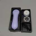 NgraCoola Electric Facial Cleansing Brush  Rechargeable Waterproof Face Scrubber for Women & Men, 2 Brush Heads for Deep Pore Cleansing & Gentle Exfoliation, 3 Speeds, Auto-Timer (Light Blue)