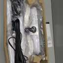 Steam Mop with 13 Accessories,Steam Cleaner Home Use,Floor Scrubber spin mop for Hard Wood Floors,tile Scrub Steamer Deep Cleaning,Carpet, 4 Washable Mop Pads, 550ml Capacity,30 Second Heat-Up (cream white)