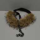 Fur Leather Belt Women Furry Belt Wide Chunky Waist Chain Belts Fashion Accessories for Dresses and Pants