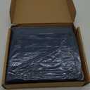 Amazon Basics Lightweight Super Soft Luxury Wrinkle Free Breathable Microfiber 3 Piece Fitted Sheet Set with 14-Inch Deep Pockets, Twin XL, Navy Blue, Solid