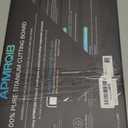 APMRQIB Titanium Cutting Boards for Kitchen, 100% Pure Titanium Cutting Board Set of 3, Double Sided Non Toxic Cutting Board, Hygiene Durable Dishwash