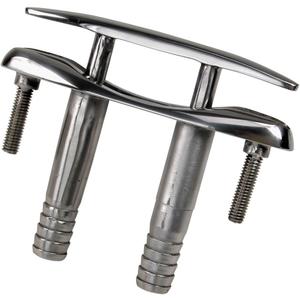 Whitecap 6804CBLUE Stainless Steel E-Z Push-Up Cleat - 4-1/2"