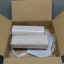 Tall Drum Lamp Shades Set of 2, 10"Top x10" Bottom x 13"High, Beige Lampshade for Table Lamp Floor Lamp, Replacement Lampshades Natural Linen Handcrafted, Spider, Harp Holders Included, Easy Assembly