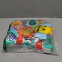 Adjustable Arch Bassinet Toys for Infant & Toddlers, Stroller Arch, Baby Crib Toys with Fascinating Hanging for Stimulating Babys Senses and Developing Motor Skills