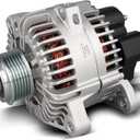 OTO-K Alternator Compatible with Hyundai Sonata 2006-2010 2.4L,Kia Forte Forte5 2010-2013 2.0L 2.4L,Magentis Optima 2006-2010 2.4L,Rondo 2007-2012 2.4L,110A 12V CW SC6,Replaces#37300-25201 11189N