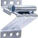 Hillman 852131 Hardware Essentials Galvanized Top Roller Bracket - Adjustable 2-1/2 in