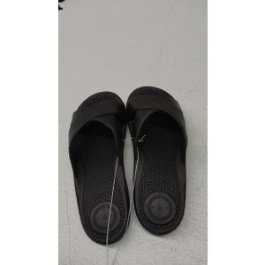 EVERYWEAR TO ARA CROSS SLIDE BLACK, 7
