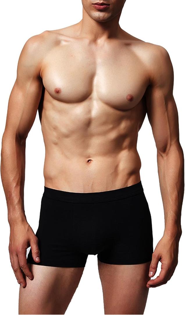 AIRCUTE Washable Urinary Incontinence Underwear for Men, Instant Absorbency, Bladder Leaks Protection Boxer Briefs(60ML) (XXXX-Large) (4X-Large (Pack of 1))