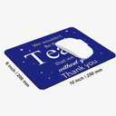 Inspirational Quote Mouse Pad, We Wouldn't Be The Team That We are Without You. Non-Slip Rubber Base Computer Mouse Pads for Wireless Mouse