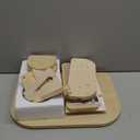 INICIO Cat Wall Shelves  Dog Proof Feeding Station with Wall Mounted Shelves, Durable 3 Step Birch Floating Shelf for Cats Up to 15lbs, Attached Cat Food Bowl for Convenient Feeding  Wood Brown