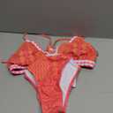 Tainehs Women's Sexy Halter Bikini Set Triangle Top String Swimwear Two Piece Swimsuits Cheeky Bathing Suit L