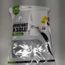 XINIFOOT 3 Pairs Elastic Shock Absorbing Shoe Insoles Breathable Honeycomb Sneaker Inserts Sports Shoe Insole Replacement Insoles for Men (Men Us(8-12), Yellow)