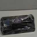 Bathroom Counter Organizer and Storage, 7 Slots Detachable Toothbrush Holders for Bathrooms, Anti-Slip Electric Toothbrush and Toothpaste Holder Countertop Vanity Organizer Accessories for Adults Kids (Black)