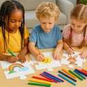 30 Pack Large Blank Jigsaw White Puzzles 8 x 9 Inch White Cardboard  Make Your Own Puzzle Pieces for Drawing & Coloring, DIY Arts and Crafts for Kids & Adults, Classroom Projects, Party Favors