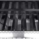 Replacement Parts for Nexgrill 720-0896B 720-0896C 720-0882A Grills, 6 Pack Stainless Steel Burner Tubes, Heat Plate Shields Flame Tamers Replacement for Nexgrill 720-0896, 720-0896C Gas Grills (Black)