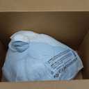 Mellow Puff Pillow Cooling Ice Silk Bed Pillow, Back & Stomach Sleepers | Fluffy Goose Down Alternative Fill, Hypoallergenic & Machine Washable Pillow for Side, Baby Blue, Lightweight Summer Quilt