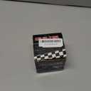 MUGE RACING 23mm Car Air Filter Universal Cold Air Intake Filter High Flow Vent Valve Cover Breather Filter (Black)