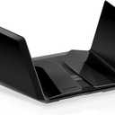 NETGEAR Nighthawk WiFi 6E Router (RAXE500) - Security Features, 12-Stream Gigabit Router AXE11000 Tri-Band Wireless Speed (Up to 10.8Gbps), New 6GHz Band, Coverage up to 3,500 sq. ft, 60 Devices