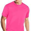 Zengjo Athletic Shirts for Men Short Sleeve Quick Dry Workout Running Gym Sport Exercise Tee Moisture Wicking, Small