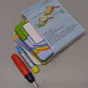 Coolplay Water Coloring Cards Learning Number Shape Color Toddler Girl Toy Water Paint Cards Airplane Activities for Kids Toy