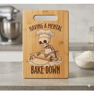 Decorative Bamboo Cutting Board for Kitchen