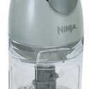 Ninja QB900B Master Prep Food Processor Blender with 48 oz Pitcher & 16 oz Chopping Bowl, Perfect for Frozen Blending & Chopping, 400 Watts, Dishwasher Safe, Countertop, Grey (Gray)
