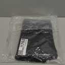 Homaxy 100% Cotton Oversized Waffle Weave Kitchen Dish Towels, Ultra Soft Absorbent Quick Drying Cleaning Towel, 20 x 28 Inches, 4-Pack, Black